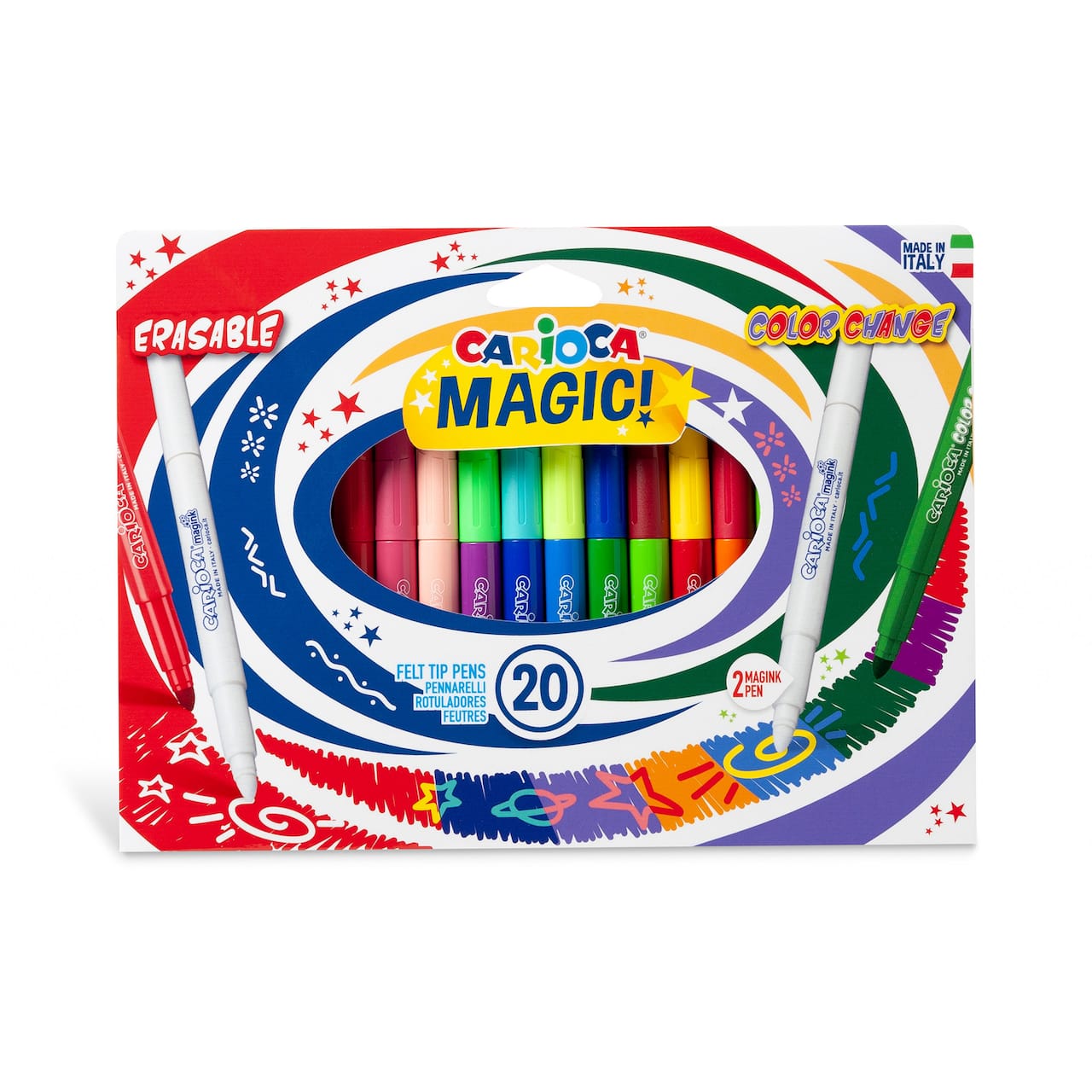 CARIOCA® 6mm Magic Felt Tip Pen & Magic Pen Set